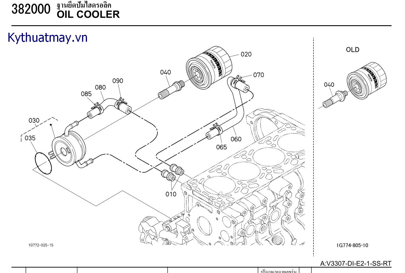 Bình giảm nhiệt dầu